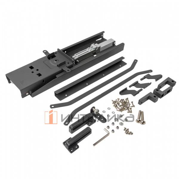 Направляющие для выдвижного шкафа-колонны FIRMAX Dana в базу 600, H1765, антрацит – 2