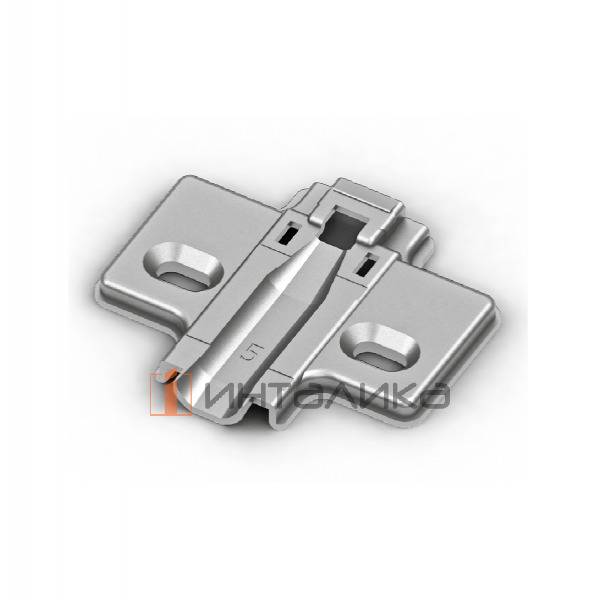 Крестовая монтажная планка SAMET Master, L37, D5, под саморез, никель – 1