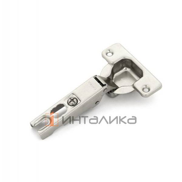 Петля SAMET StarTrack 110° для дверей 16-26, накладная, Click-On, ТН48, под саморез, никель – 1