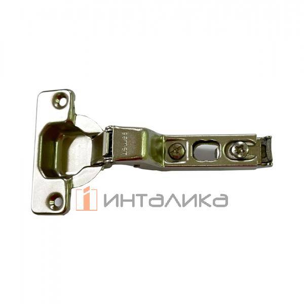 Петля SAMET StarTrack 110° для дверей 16-26, вкладная, Click-On, ТН48, под саморез, никель – 2