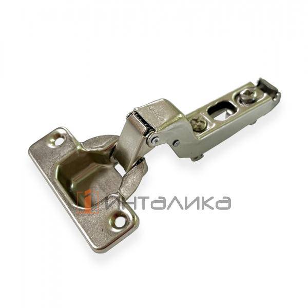 Петля SAMET StarTrack 110° для дверей 16-26, вкладная, Click-On, ТН48, под саморез, никель – 1
