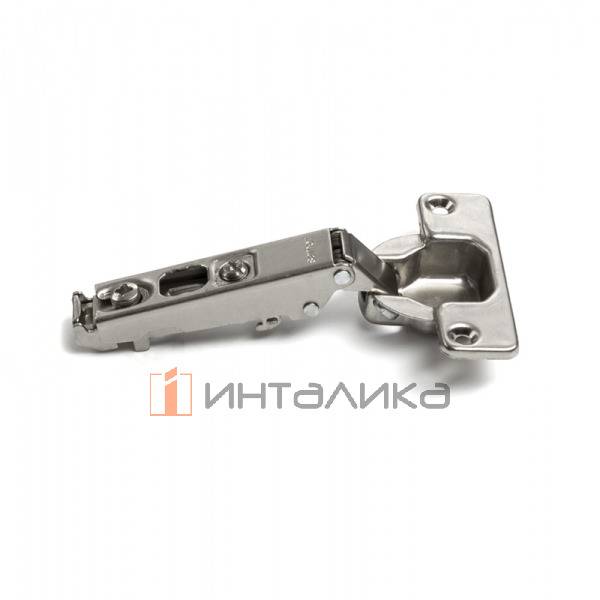 Петля SAMET StarTrack Push Open 110° без пружины, накладная, TH48 Ø35, саморез, Click-On, никель – 1