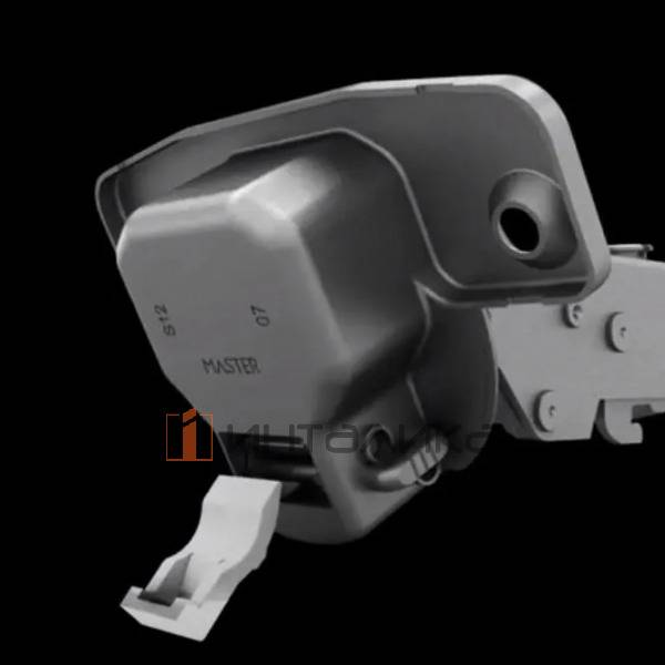 Ограничитель угла открывания SAMET Master c 110° до 85°, пластик, серый – 2