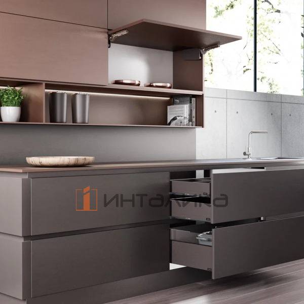 Комплект откидного подъемного механизма SAMET Solo-Mech, A1, G 2.5-14.7, H200-600, мокка – 3