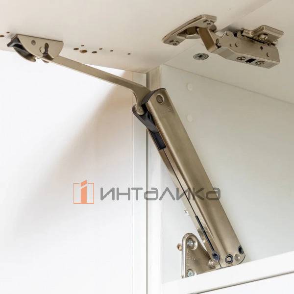 Комплект поворотного подъемного механизма SAMET Slim-Mech, D1, G 1.92-6.92, H250-600, никель – 2