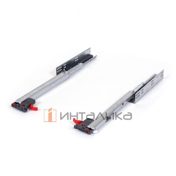 Комплект направляющих SAMET Smart Slide, частичное выдвижение, P2O, NL300, G40 – 2