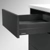 Превью Комплект ящика SAMET Alphabox, Soft-Close, полное выдвижение, H116, NL300, G40, антрацит – 1