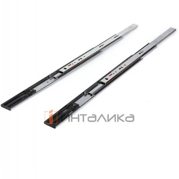 Комплект шариковых направляющих SAMET SO Class, полное выдвижение, Soft-Close, H35, NL350, G25, цинк – 2