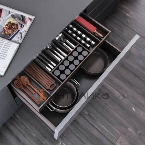 Комплект коврик + магнитные перегородки SAMET Artflow для ящика Flowbox/Alhabox 500x600, белый – 2