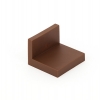 Превью Навес для шкафов SAMET Lux L-Type, коричневый – 1