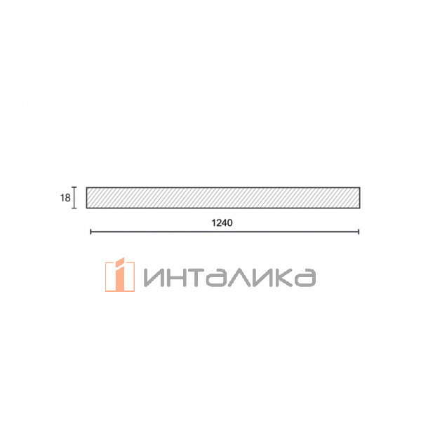 Фасад МДФ ALVIC Luxe куско графит (Cuzco Grafitt) глянец, Т3 ALV0055, 18мм – 3