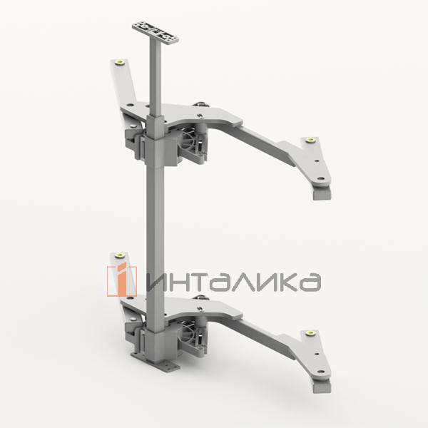 Рама для выдвижной системы HETTICH SALSO, ширина двери 400, серебристый, правая – 1