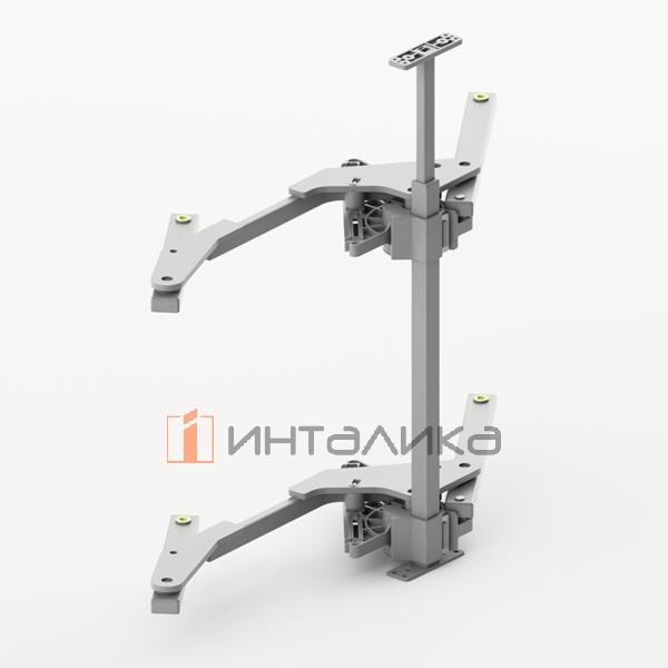 Рама для выдвижной системы HETTICH SALSO, ширина двери 450 / 500, серебристый, левая – 1