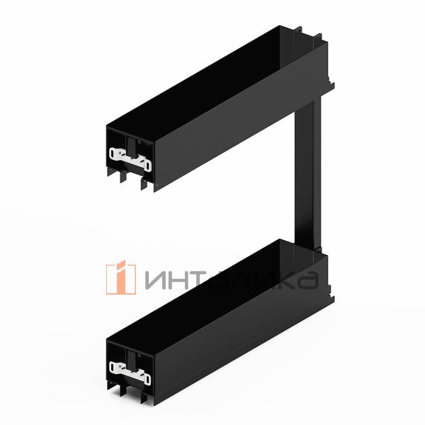 Набор двухъярусной бутылочницы HETTICH LARIO 200, KB200, NL470, Quadro V6 SS, Anti Slip, правая, антрацит – 2