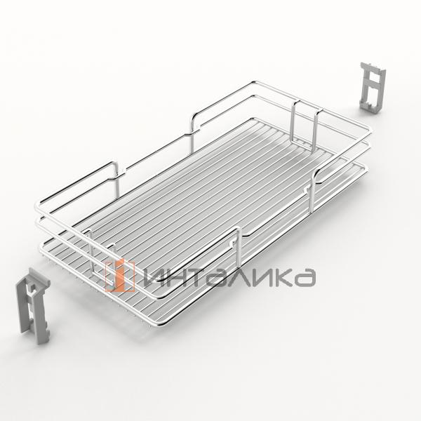 Комплект шкафа-колонны HETTICH OLONA 100, ШК 300, H1900-2250, 6 полок, демпфер на открывание/закрывание, G100, хром – 2