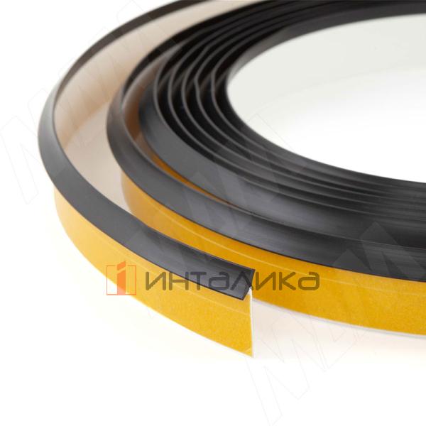 Плинтус уплотнительный универсальный со скотчем, 5 м., черный – 2