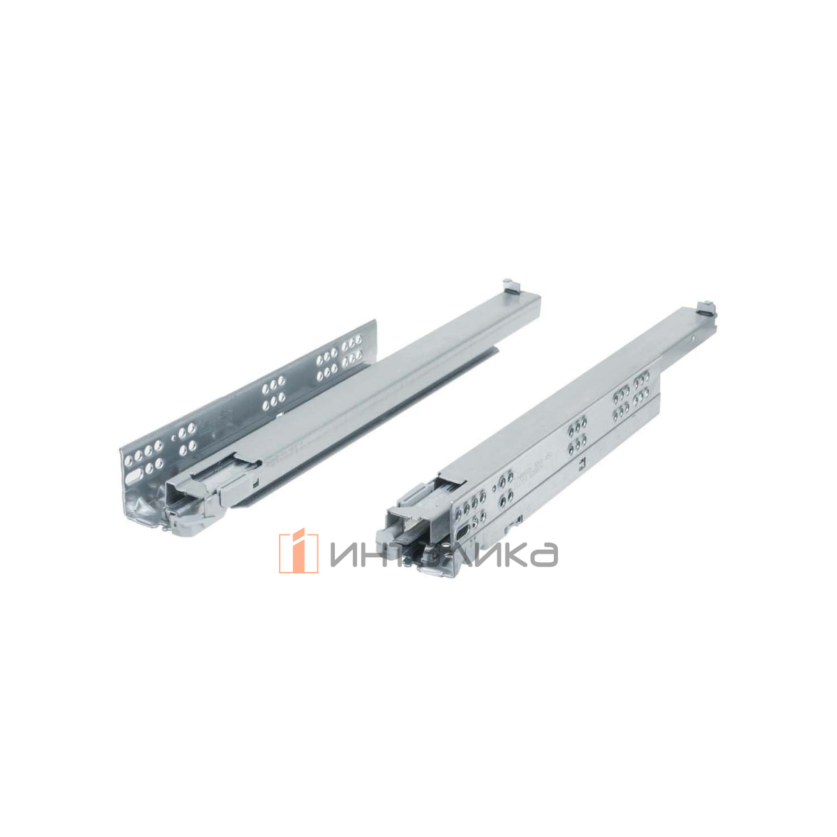 Комплект скрытых направляющих GRASS Dynapro, Soft-close, полное выдвижение, NL270, G40