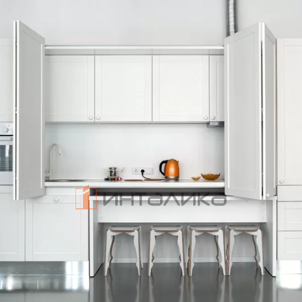 Направляющая верхняя FIRMAX FM902, накладной монтаж, L3000, серебро – 4