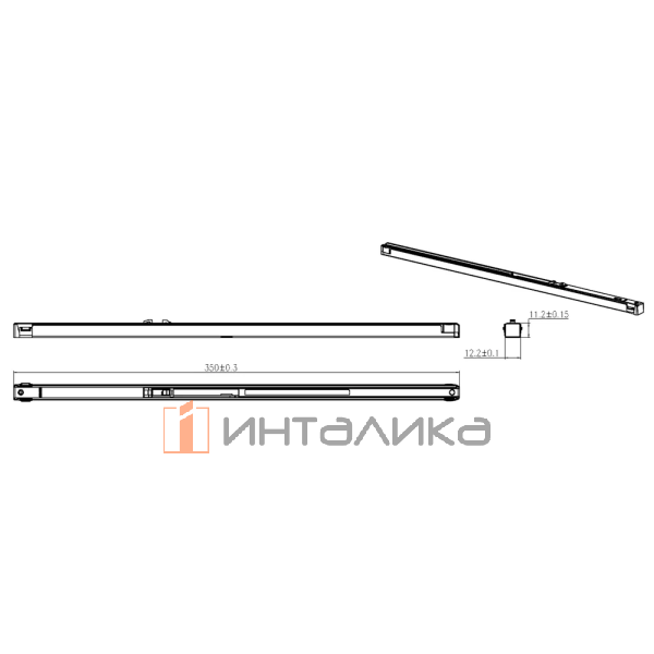 Комплект универсальных доводчиков FIRMAX FM902 – 2