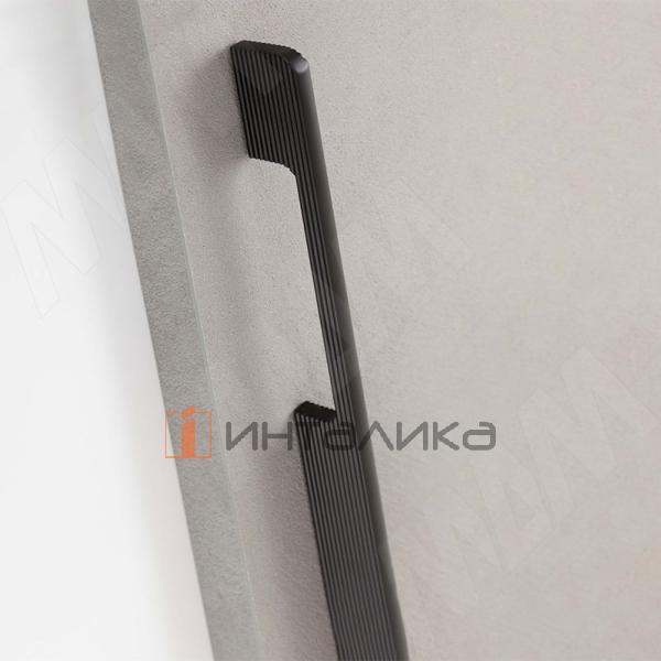 Профиль-ручка 320/960мм (L=1000мм) черный матовый (краска RAL9005) – 3