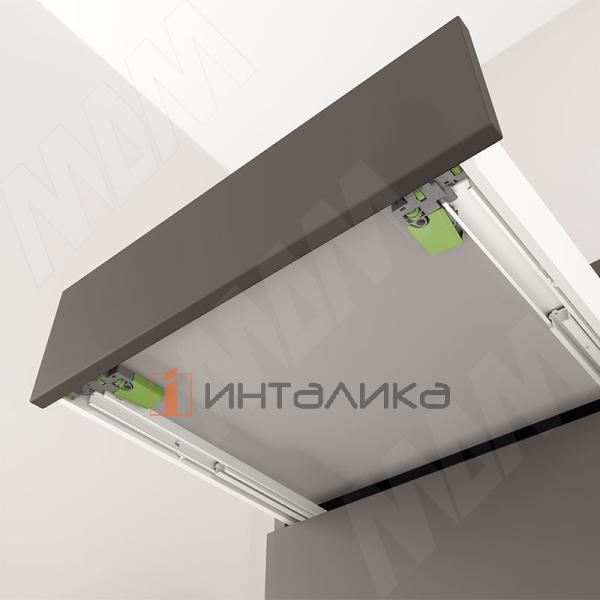 VEKTOR.PRO LT направляющие 300 мм, ниж. крепления, полн. выдвижения, с толкателем, 3D фиксаторы, для плиты 18мм – 3