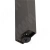 Превью Кордова опора для стола прямоугольная, 50х25мм, H718+12 мм, графит – 3