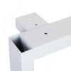 Превью Толедо опора для стола П-образная, 60х30, 445xH873+15 мм, белый (RAL 9003, муар) – 3