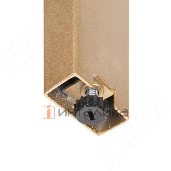 Толедо опора для стола П-образная, 60х30, 445xH873+15 мм, золото матовое – 4