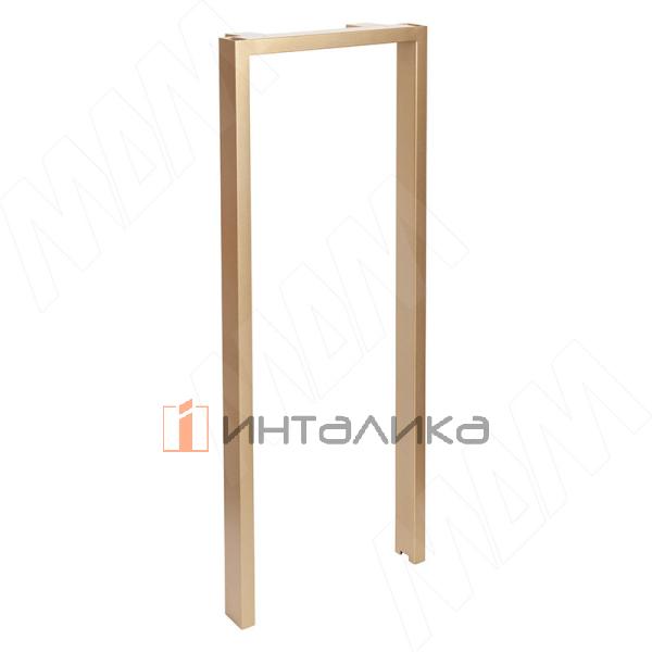 Толедо опора для стола П-образная, 60х30, 445xH1043+15 мм, золото матовое – 2