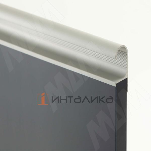 Профиль-ручка крепление саморезами для фасада 18мм, алюминий матовый (анод), L-3000мм – 2