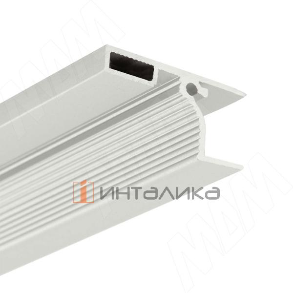 GOLIGHT Профиль-ручка для верхней базы, под светодиодную ленту, алюминий матовый (анод), L-3000мм – 2