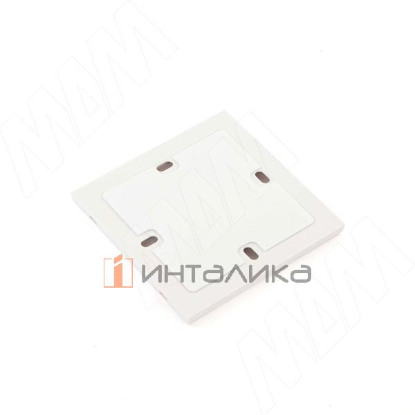 SMART, Пульт дистанционного управления контроллером для монохромной или CCT ленты, с колесом прокрутки, c квадратным магнитным креплением, белый, 2.4 ГГц – 3