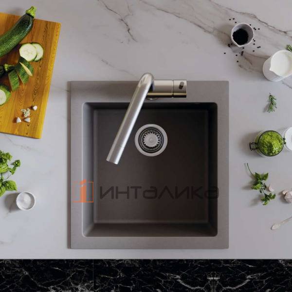 Мойка Omoikiri BOSEN 47 Tetogranit, 450, накладная, espresso – 3