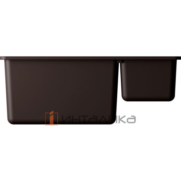 Мойка Omoikiri KATA 54-2-U Artgranit, 600, под столешницу, espresso – 3