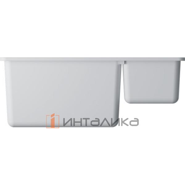 Мойка Omoikiri KATA 54-2-U Artgranit, 600, под столешницу, белый – 3