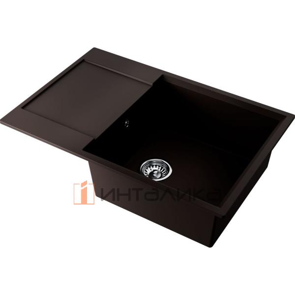 Мойка Omoikiri DAISEN 78-LB Artgranit, 600, накладная, espresso – 4