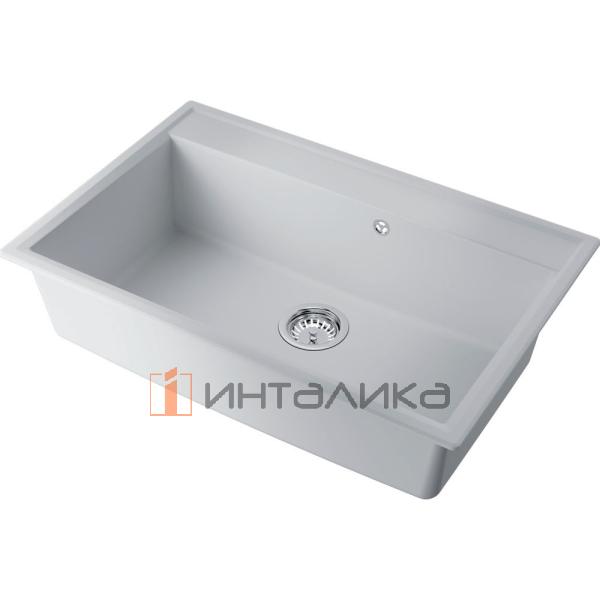 Мойка Omoikiri DAISEN 77 Artgranit, 800, накладная, белый – 4