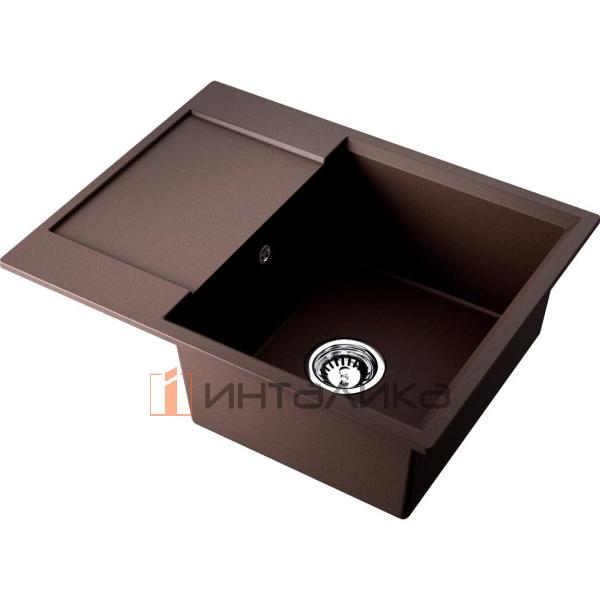 Мойка Omoikiri DAISEN 65 Artgranit, 500, накладная, espresso – 4