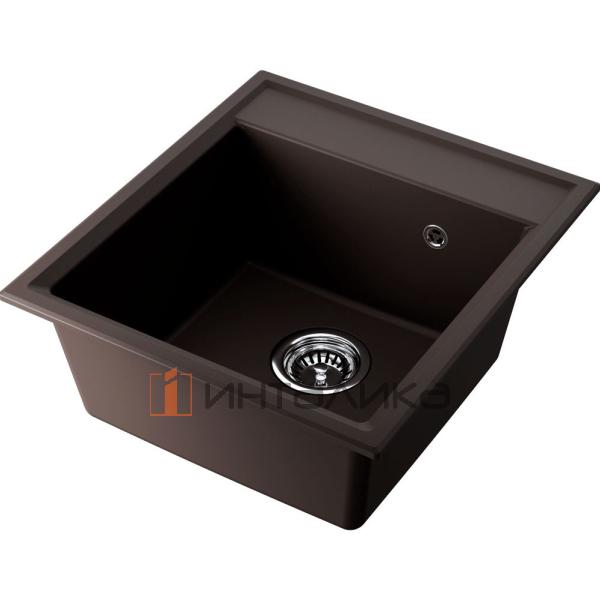 Мойка Omoikiri DAISEN 46 Artgranit, 450, накладная, espresso – 4