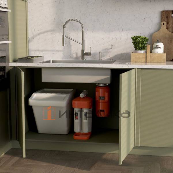 Мойка Omoikiri Taki 74-U/IF-L Side нержавеющая сталь, 800, накладная, светлое золото – 4