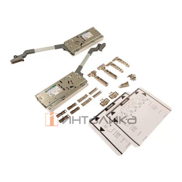 Комплект складного подъемного механизма DTC Top Stay ST, G4.5-8.9, H530-589, белый – 2