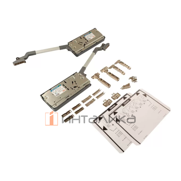 Комплект складного подъемного механизма DTC Top Stay ST, G5.8-9.6, H800-879, серый – 2