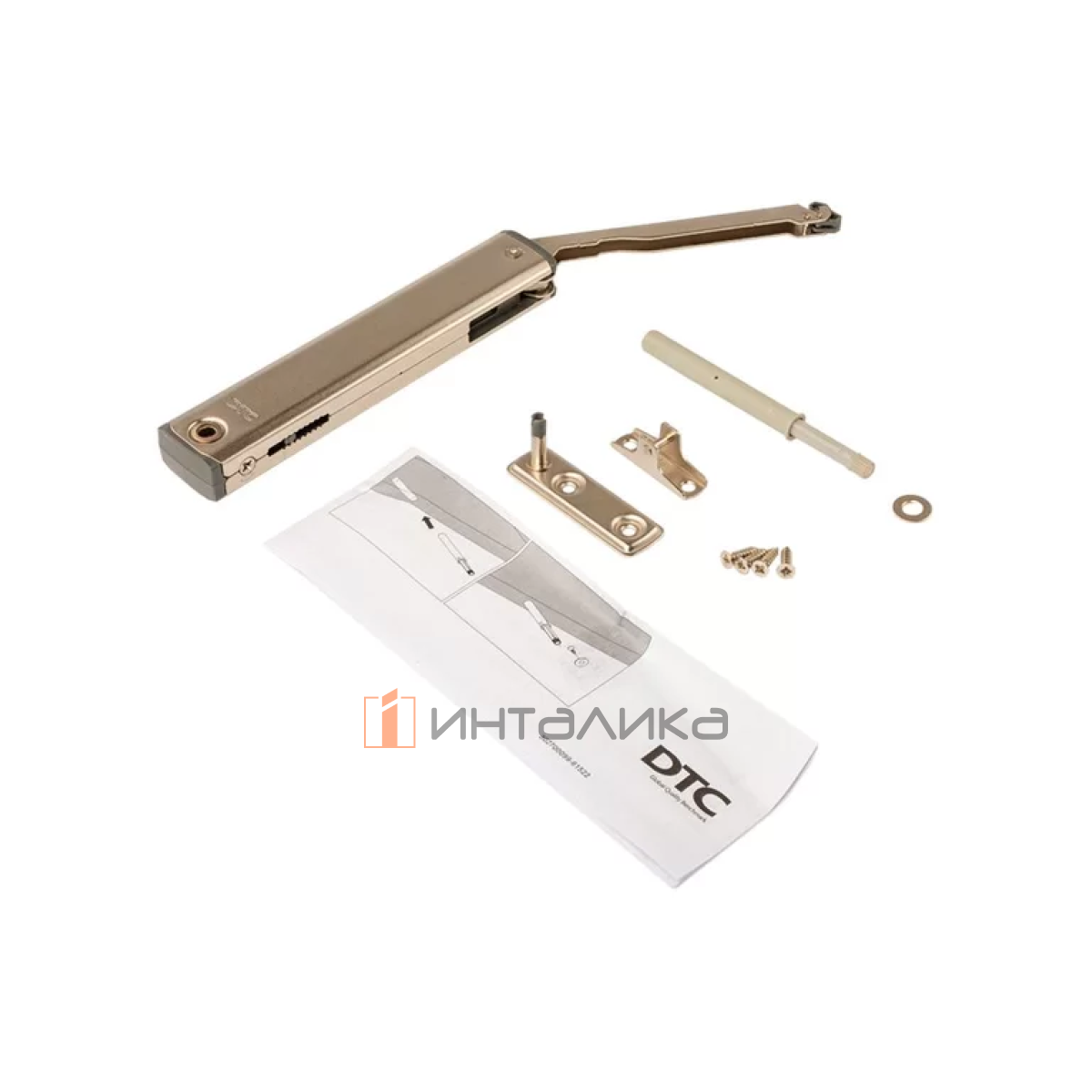 Комплект откидного подъемного механизма DTC Top Stay SE, Puch-Open, H240-600, индекс нагрузки 200-1000