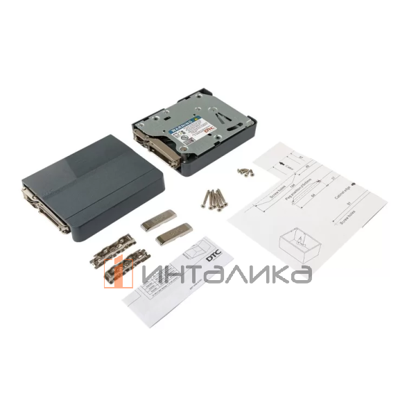 Комплект откидного подъемного механизма DTC Top Stay SQ, H250-500, индекс нагрузки 960-2350, серый – 1