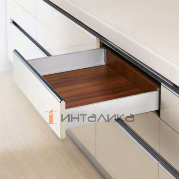 Стандартный фасадный ящик DTC Dragon Box, Soft-Close, полное выдвижение, H84, NL350, G30, белый – 5