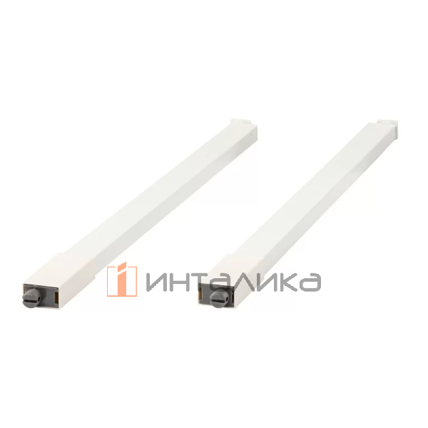 Комплект квадратных рейлингов DTC Dragon Box, NL450, крепление под муфту, белый – 2