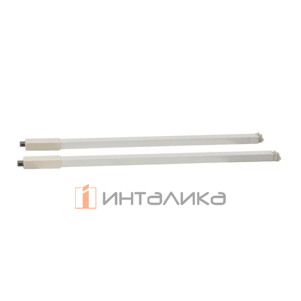 Комплект квадратных рейлингов DTC Dragon Box, NL350, крепление под муфту, серый – 3