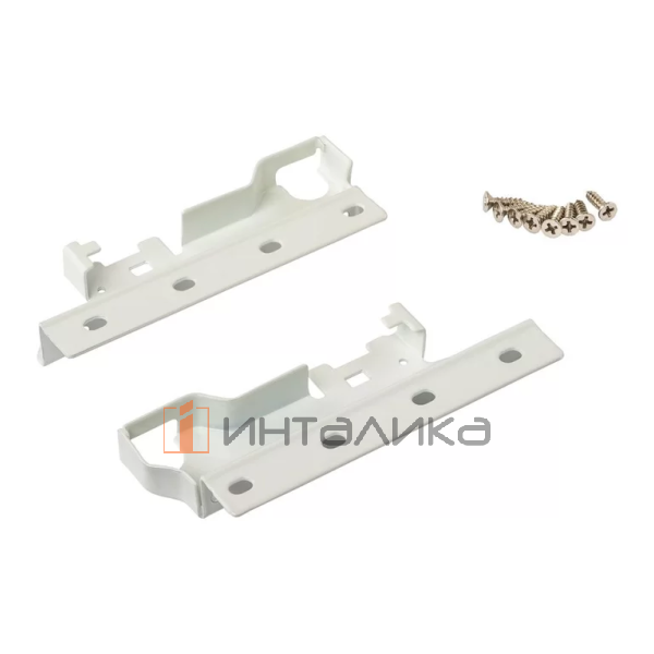 Комплект соединителей задней стенки DTC для ящика Dragon Box с 1 рейлингом, H135, белый – 2