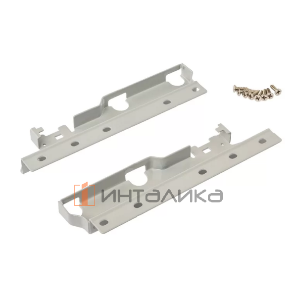 Комплект соединителей задней стенки DTC для ящика Dragon Box с 2 рейлингами, H199, серый – 2