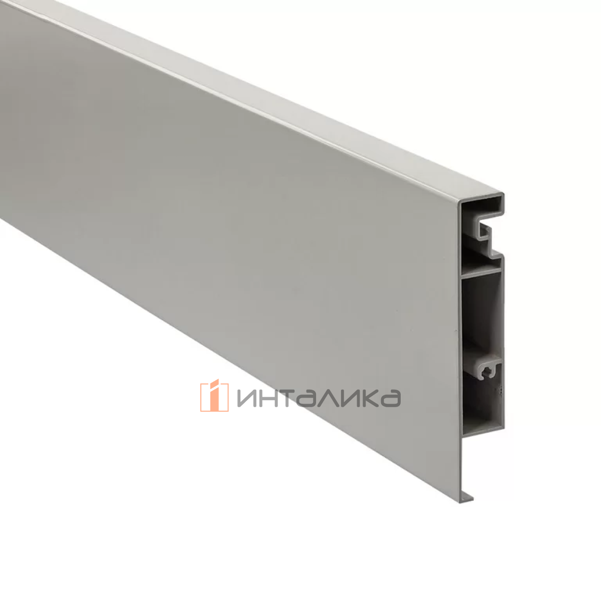 Профиль для передней панели DTC для внутреннего ящика Dragon Box, L1100, алюминий, серый